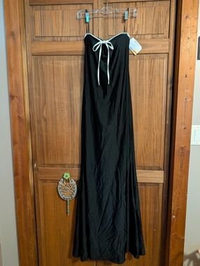 Strapless Evening Dress